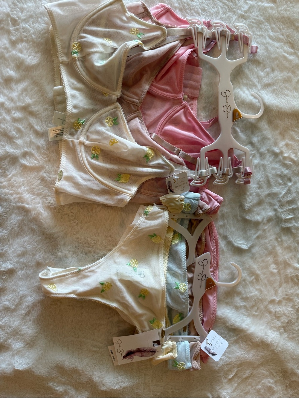 Jessica Simpson bra and thong multi sets- NWT
